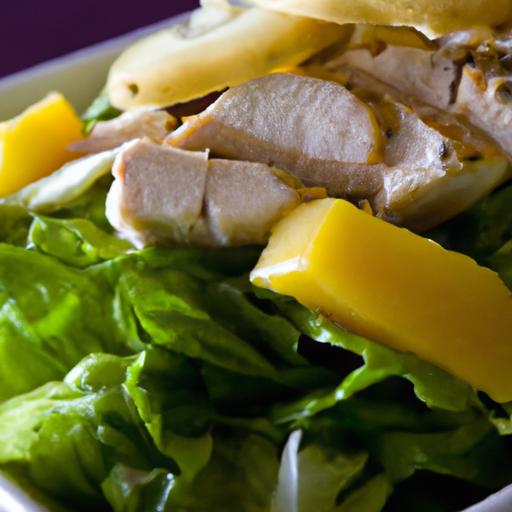 Tropical⁣ Twist: Delicious ‍Mango Chicken Lettuce Cups Recipe