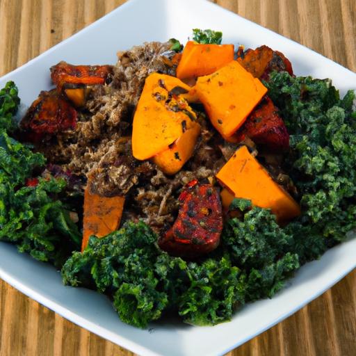 Nourish Naturally: Sweet Potato Buddha Bowl with⁣ Kale⁢ & Quinoa