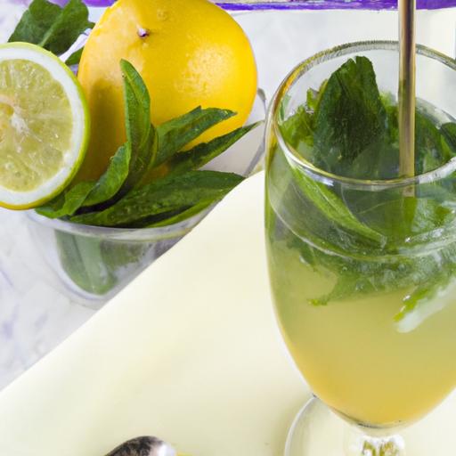 Refreshing Mint Lemonade: A zesty Twist on a Classic Drink
