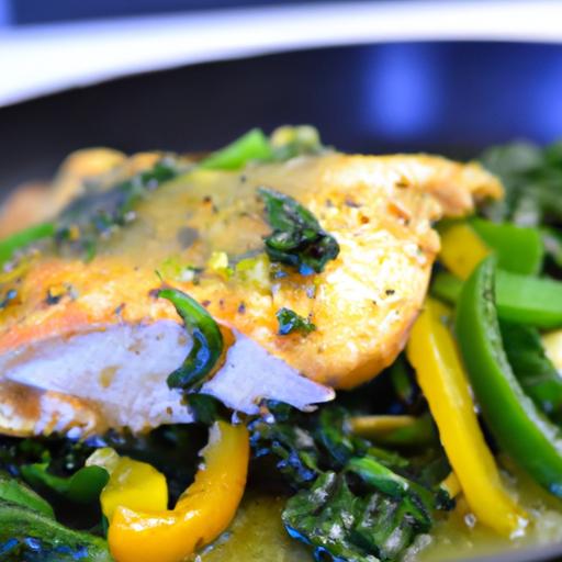 One-pan Chicken & Spinach Skillet: Easy, Healthy Dinner