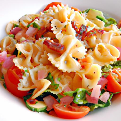 BLT Pasta Salad: Crunchy,Creamy,and Delightfully ⁤Sweet