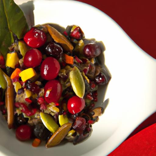 Wild Rice & Cranberry Bowl: A Nutritious Flavorful Feast