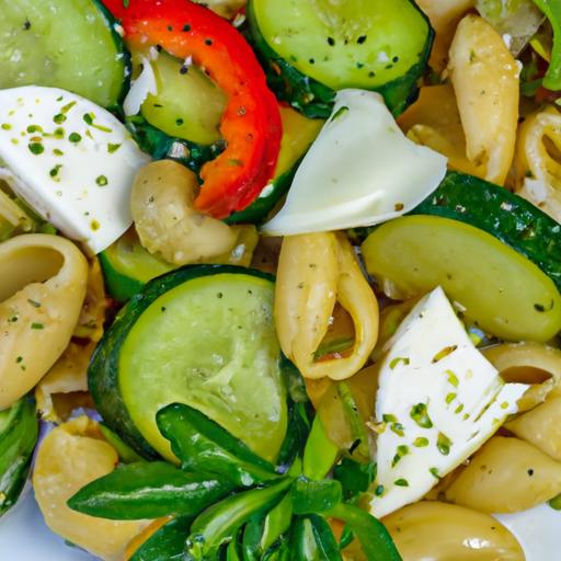 Mediterranean Bliss: Olive & Herb Greek Pasta Salad Recipe