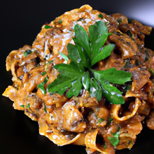Savor the Earthy Richness of Mushroom & Walnut Bolognese