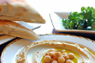 Perfect Pairing: Pita Bread with Creamy Homemade Hummus