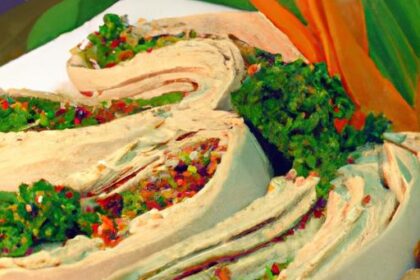 Wholesome Hummus & Veggie Roll Ups: A Fresh Twist