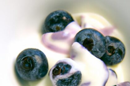 Delightful Blueberry Swirl Yogurt Bites: A Tasty Treat
