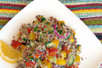 Mediterranean Magic: Discover the Vibrant Moroccan Quinoa Salad