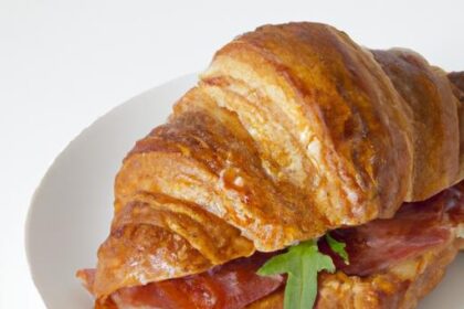Flaky Mornings: Crafting the Perfect Croissant Breakfast Sandwich