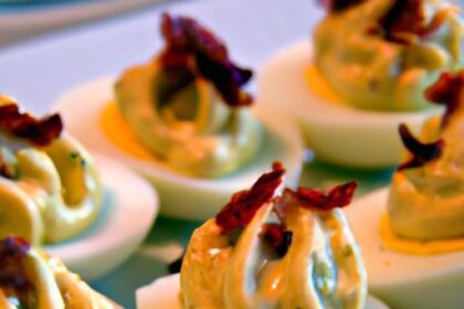 Zesty Twists: Crafting Irresistible Tangy Deviled Eggs