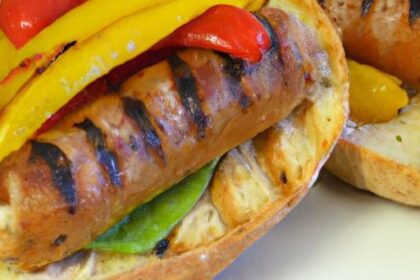 Savor the Flavor: Ultimate Grilled Sausage & Peppers Hoagies