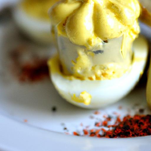 Decadent Creamy Mustard-Stuffed Eggs: A Tangy Twist Delight