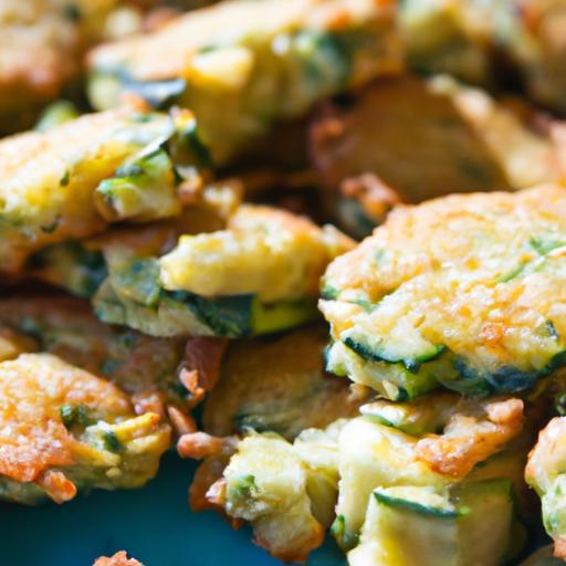 Crispy & Light: Low-Calorie Zucchini Fritters to Savor