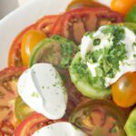 Creamy Burrata Meets Vibrant Heirloom Tomatoes Delight