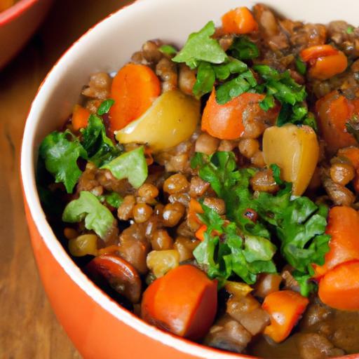 Hearty Lentil and Sweet Potato Stew: A Nutritious Delight