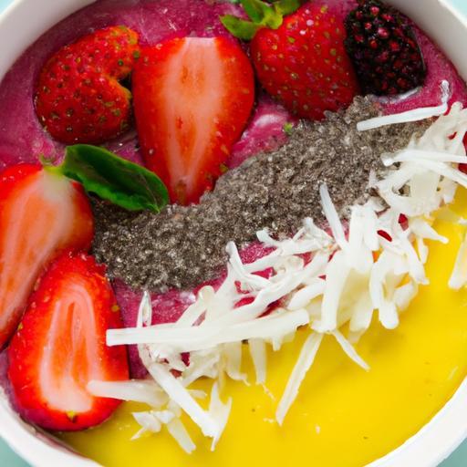 Bright Mornings: Crafting Healthy Breakfast Smoothie Bowls