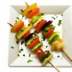 Colorful Rainbow Veggie Skewers: A Vibrant Healthy Treat