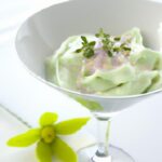 Refreshing Twist: The Zesty Charm of Basil Lemon Sorbet