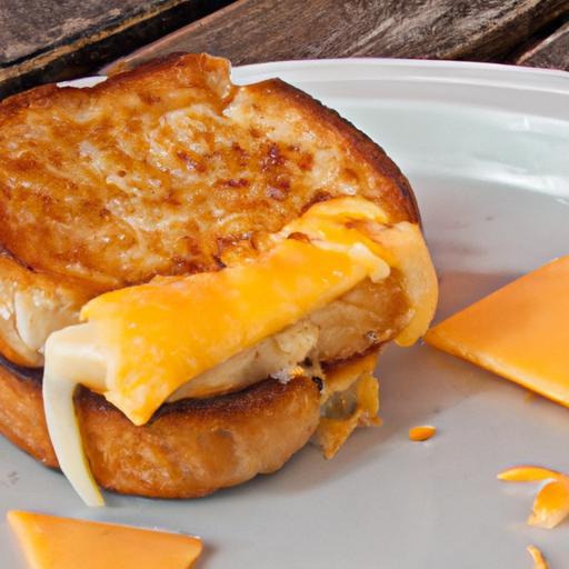 Melting Moments: Crafting Gooey Cheese Toast Over Campfire