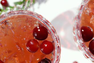 Sparkling Cranberry Ginger Ale Punch: A Festive Refreshment