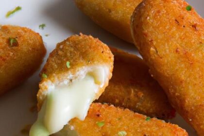 Crispy Air Fryer Mozzarella Sticks: A Healthier Snack Fix