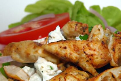 Savor the Authentic Flavor of Classic Greek Chicken Gyros