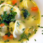 Savor the Comfort: Creamy Vegetarian Tortellini Soup Recipe