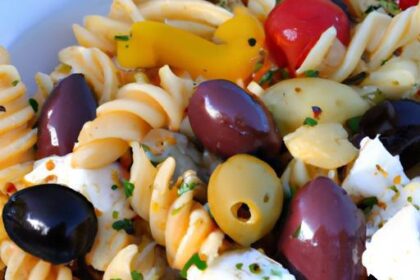 Mediterranean Magic: Olive & Herb Greek Pasta Salad Delight