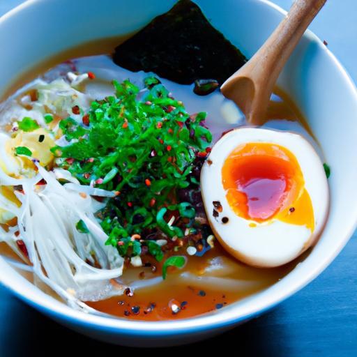 Crafting the Perfect Ramen Bowl with Soft-Boiled Egg Magic