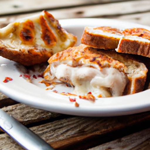 Melting Moments: Crafting Gooey Cheese Toast Over Campfire