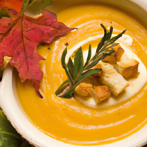 Velvety Butternut Squash Soup: A Creamy Autumn Delight
