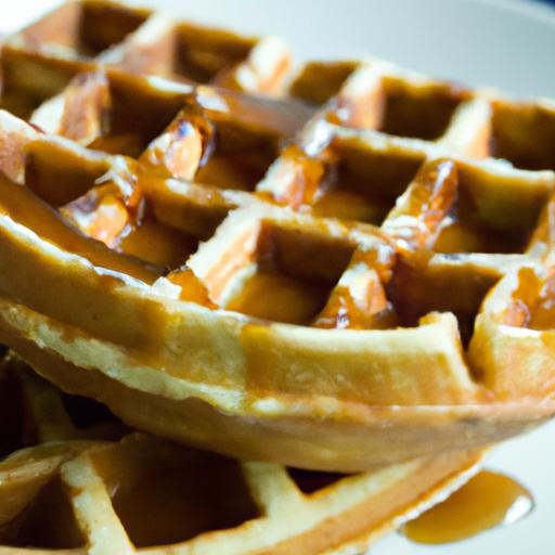 Waffles and Maple Syrup: A Sweet harmony on⁣ Your Plate
