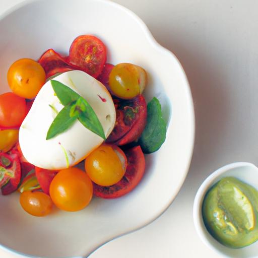Creamy⁤ burrata Meets Vibrant Heirloom Tomatoes Delight