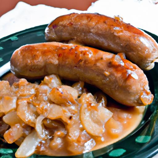 Master Gordon Ramsay's Sausage Onion Gravy Recipe Delight