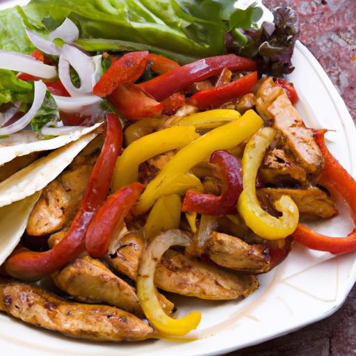 Sizzling Grilled Chicken Fajitas: Flavorful Fiesta on a Plate
