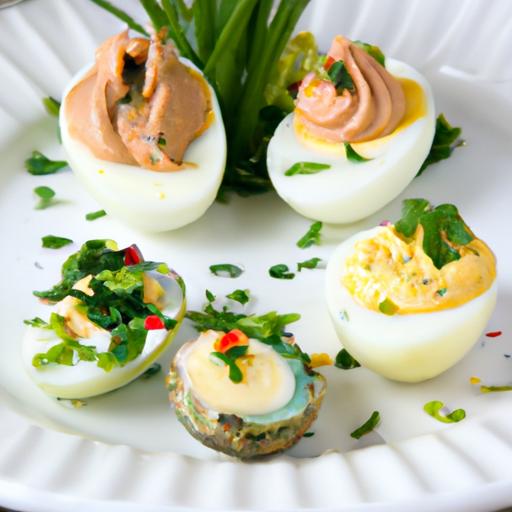 Decadent Creamy Mustard-Stuffed Eggs: A Tangy Twist Delight