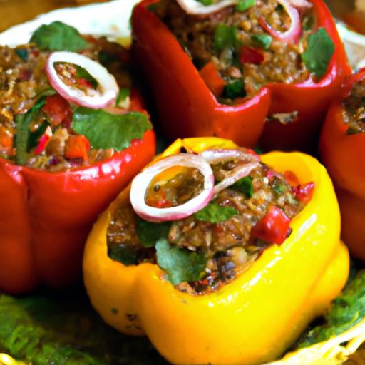 Colorful Quinoa Stuffed Peppers: A Nutritious Delight