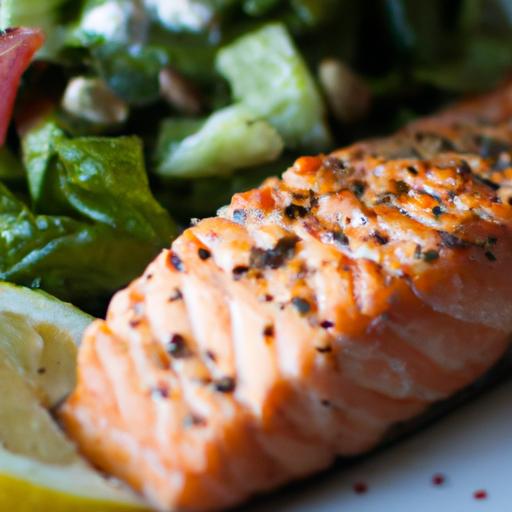 Savor the Flavors: Grilled Salmon Paired with Greek Salad