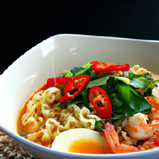 Fiery Flavors: Exploring Malaysia's Spicy Noodle Soup Delight