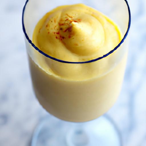 Indulge in the creamy goodness of Golden Milk Smoothie