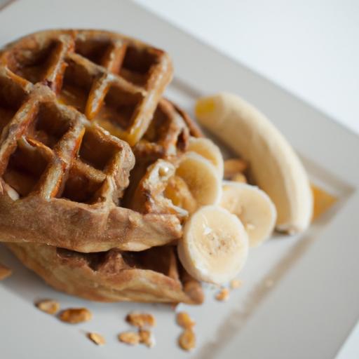 Flourless Banana Oat Waffles: Healthy,Easy & Delicious