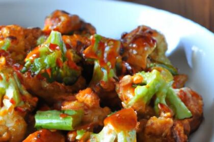 Fiery Buffalo Cauliflower Bites: A Spicy Veggie Delight