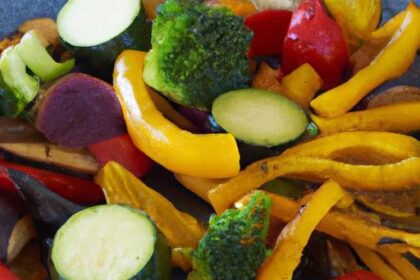 Vibrant Roasted Veggie Rainbow Tray: Healthy & Delicious