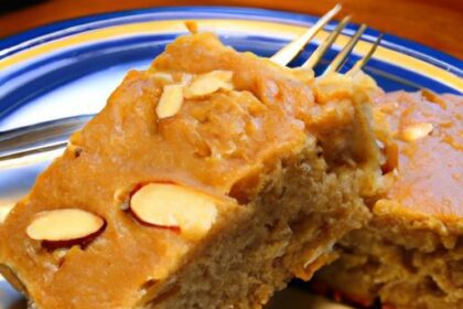 Easy Vegan Almond Flour Blondies: Just 4 Simple Ingredients