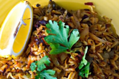 Hearty Lentil & Rice Pilaf: A Nutritious Flavorful Classic