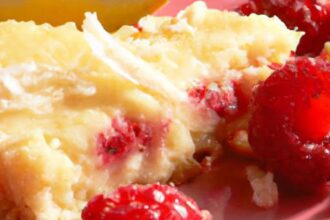 Zesty Raspberry Lemon Bars: A Tangy Twist on Classic Treats