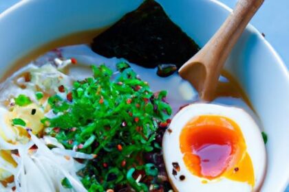 Crafting the Perfect Ramen Bowl with Soft-Boiled Egg Magic