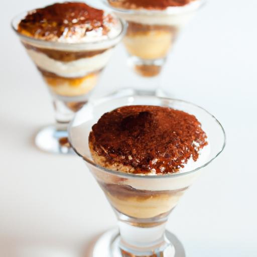 Delight in Mini Tiramisu Cups: Bite-Sized Italian Bliss