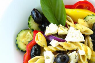 Bright & Bold: The Ultimate Zesty Greek Pasta Salad Recipe