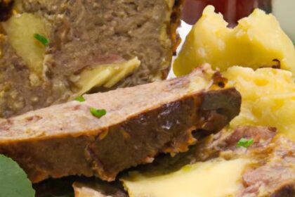 Savoring the Classic American Meatloaf Slice: A Flavorful Tradition